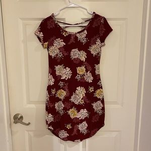 No Boundaries Floral Dress